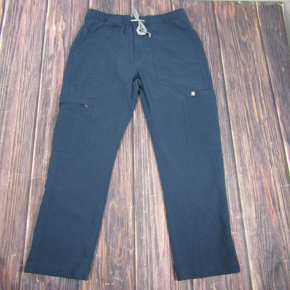 Figs Cairo‎ Pants Mens Medium Technical Collection Scrub Drawstring Pockets